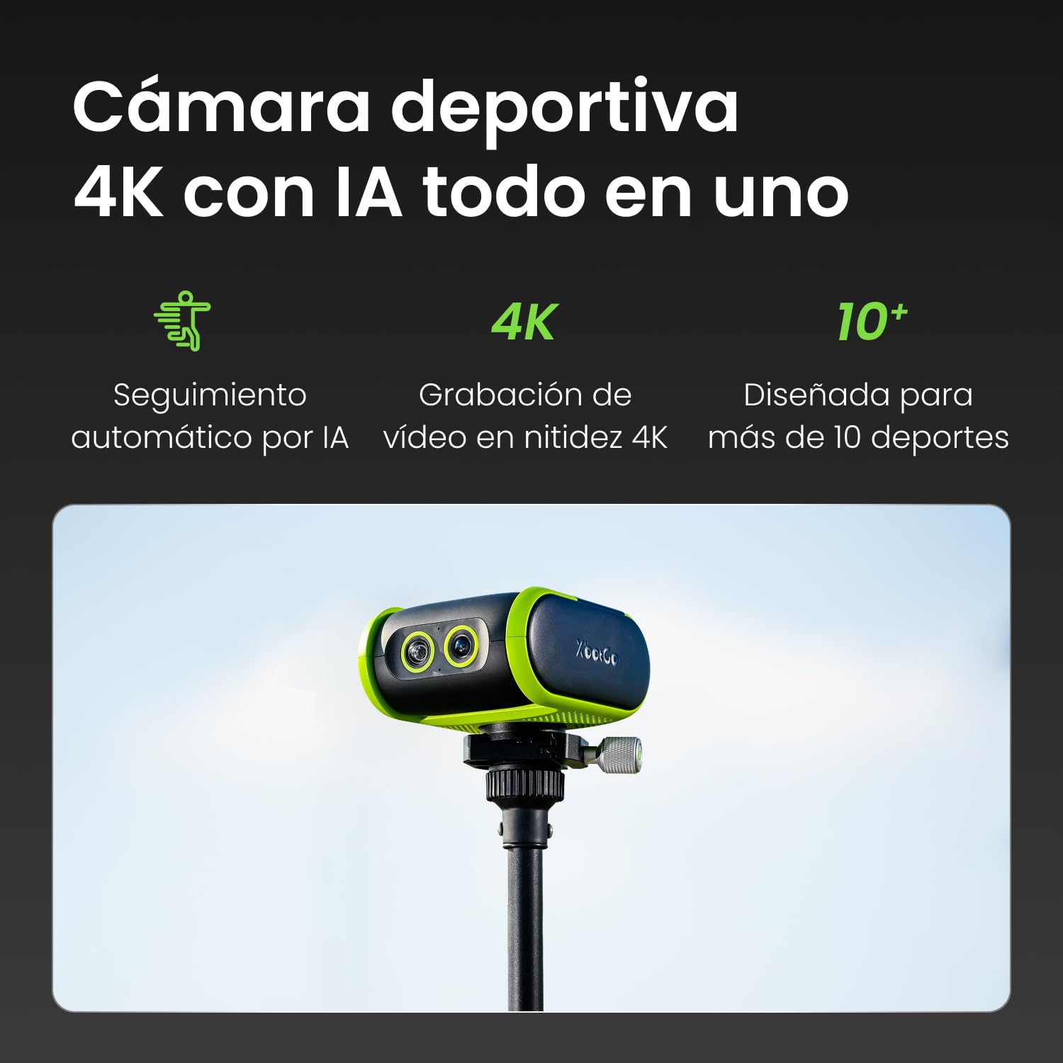 Amazon.com : XbotGo Falcon All-in-One AI Action Camera, 4K Auto