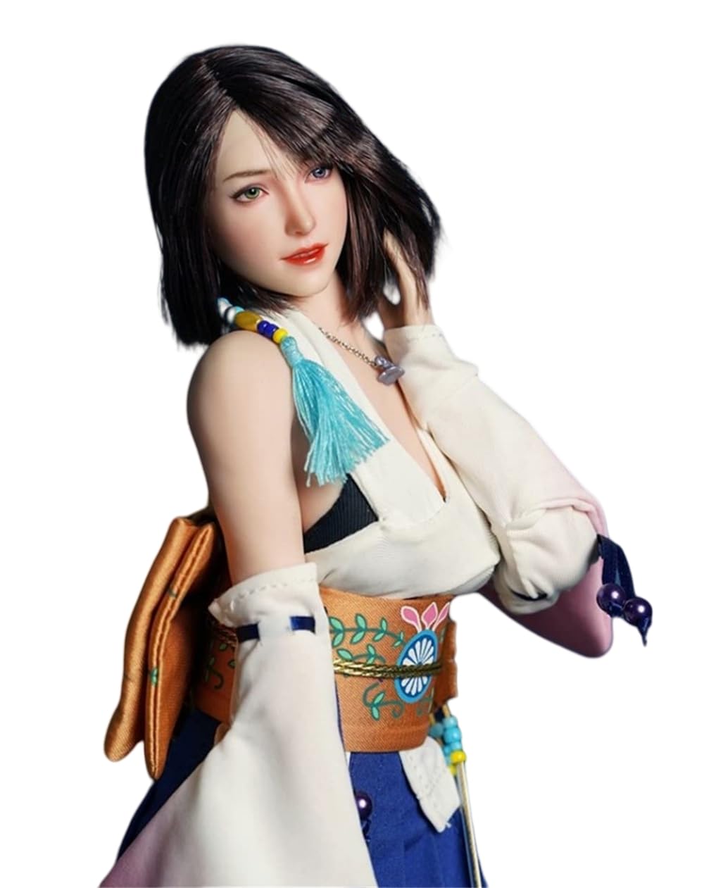 HiPlay Testa Scolpita Per Action Figure 1/6 – Ragazza Affascinante Per Corpo 12 Pollici – Compatibile TBLeague JIAOUDOLL HS109(A) – Dettaglio Realistico