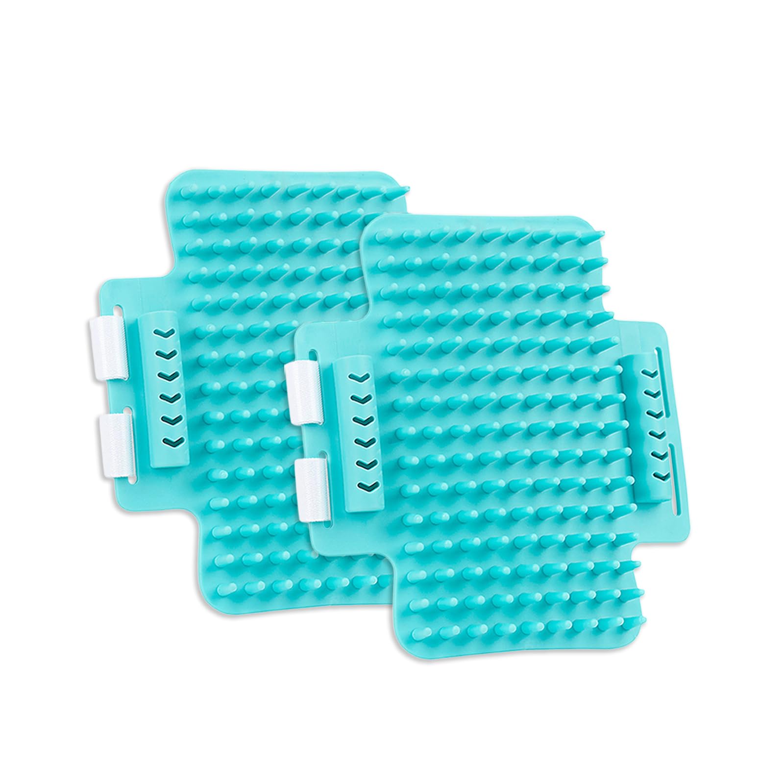 Sicheii 2 Pack Cat Self Groomer, Rubber Table Corner Face Wall Scratcher