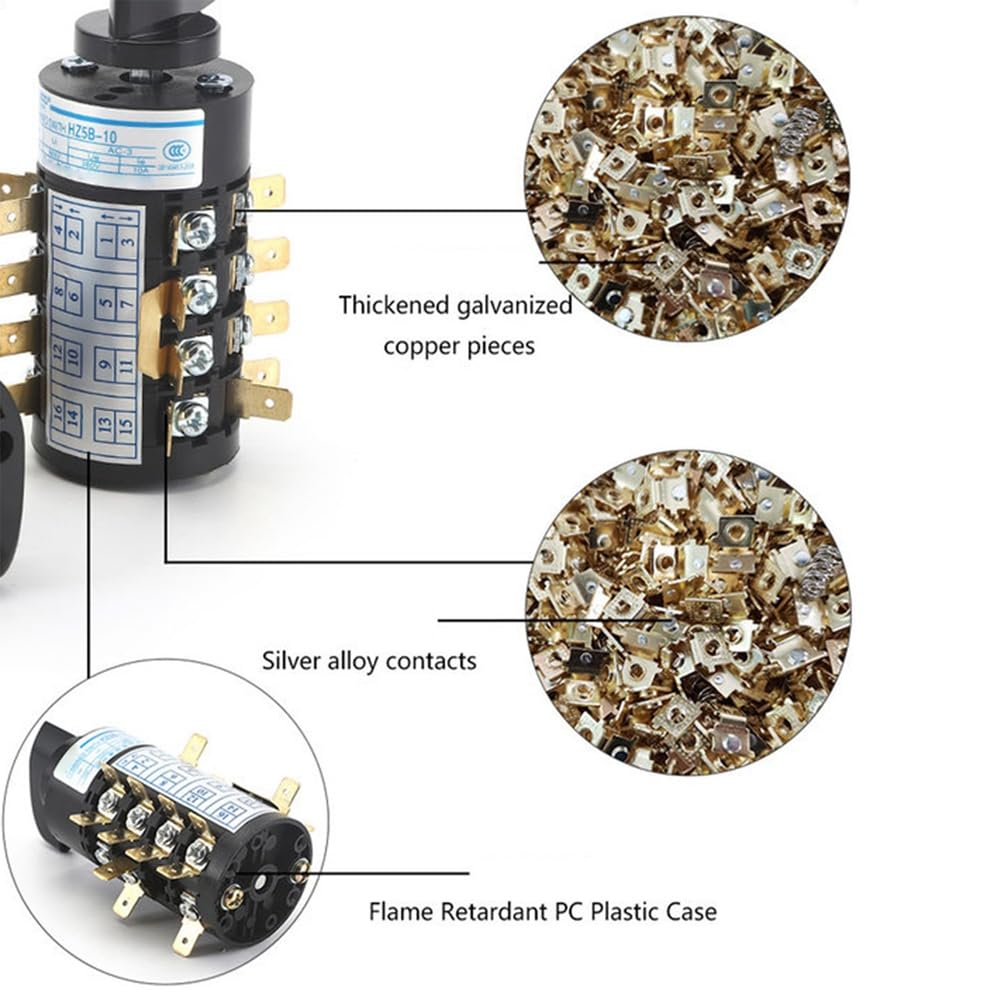 Amazon | Ofgepi(オフゲピ) HZ5B-20/4. 4相16ネジ ロータリーカム