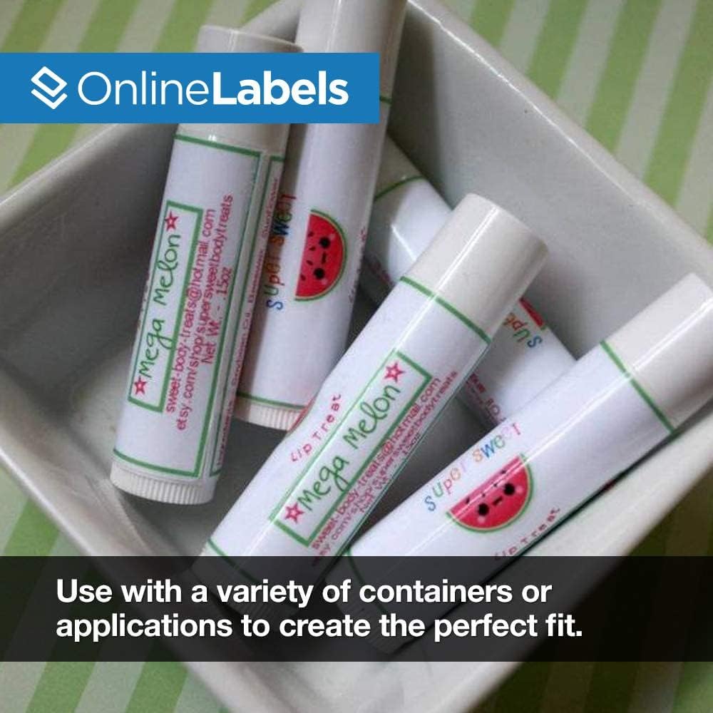 2 x 2 Square Labels - Pack of 1,200 Labels, 100 Sheets - Inkjet or Laser Printer - Online Labels