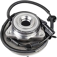 Vista 8 de MACEL 515050 Conjunto de rodamiento de cubo de rueda delantera compatible con Ford Explorer 2002-2005, Lincoln Aviator 2003-2005, Mercury