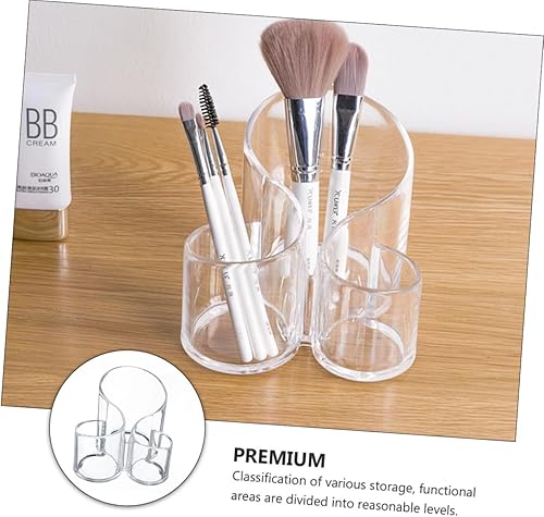 Miniatura 4 de Caja de almacenamiento de cosméticos Caja de almacenamiento de acrílico Contenedores de maquillaje Contenedor transparente Organizador de cosméticos