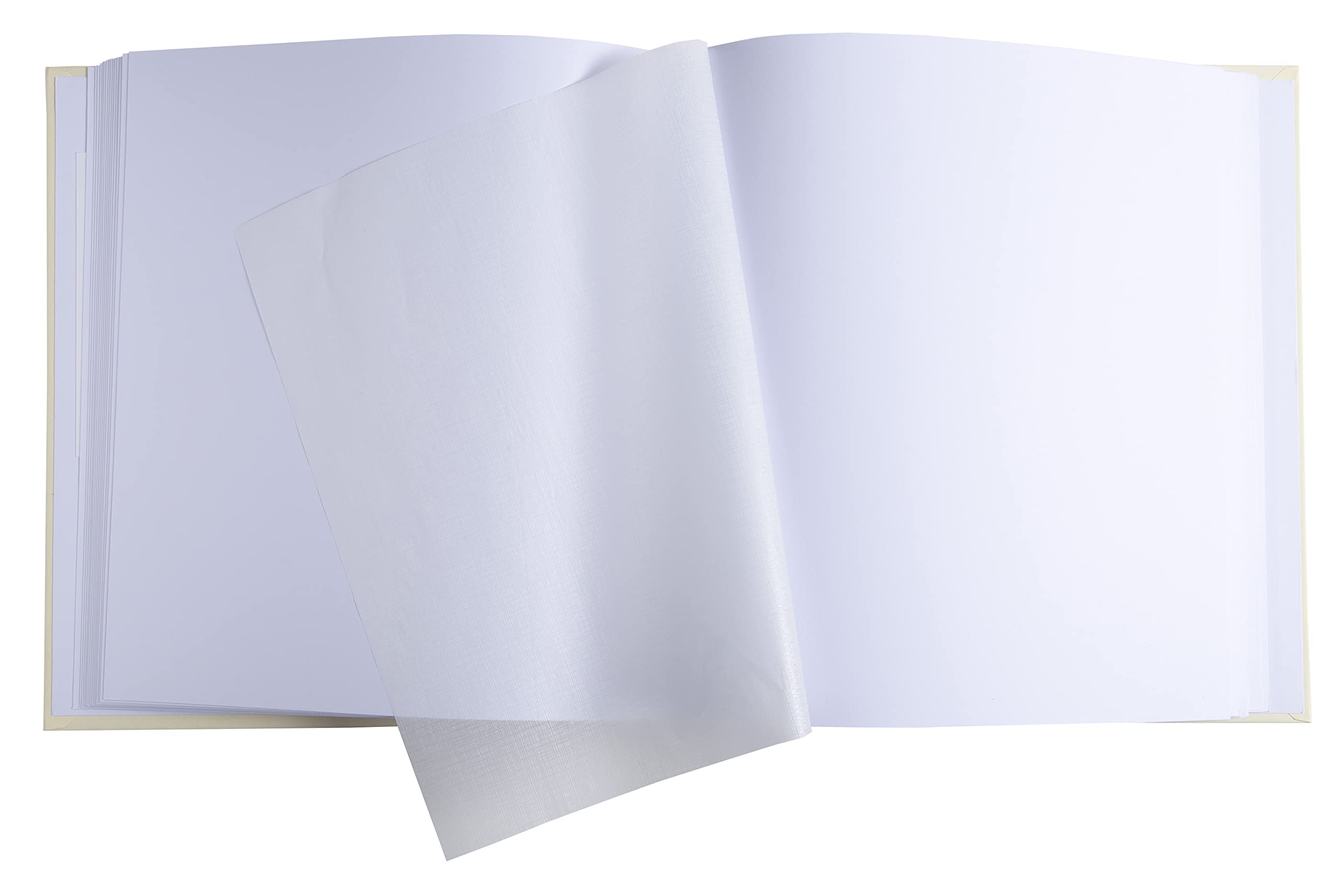 Exacompta, Ref. 16546E, SWEET book photo album, 300 photos, 60 white pages, size 29 x 32 cm, pastel yellow tinted paper cover - Image 4