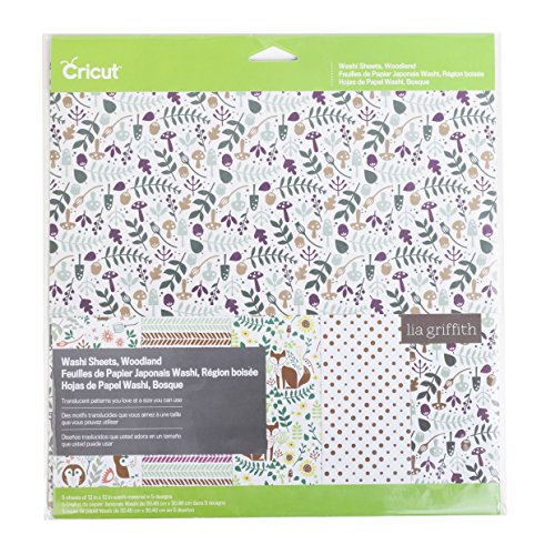 Cricut Washi Sheets, Woodland