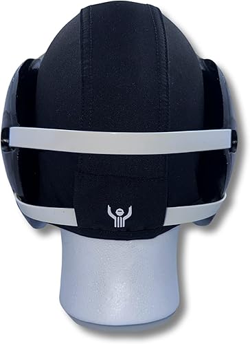 Miniatura 3 de Great Call Athletics  Cubierta de pelo de lucha libre premium  Red de pelo negro elástica de 4 vías para adultos y jóvenes  Cumple con la NFHS