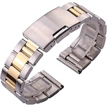 Solid Stainless Steel Watch Strap Metal Band Clasp for Seven Friday