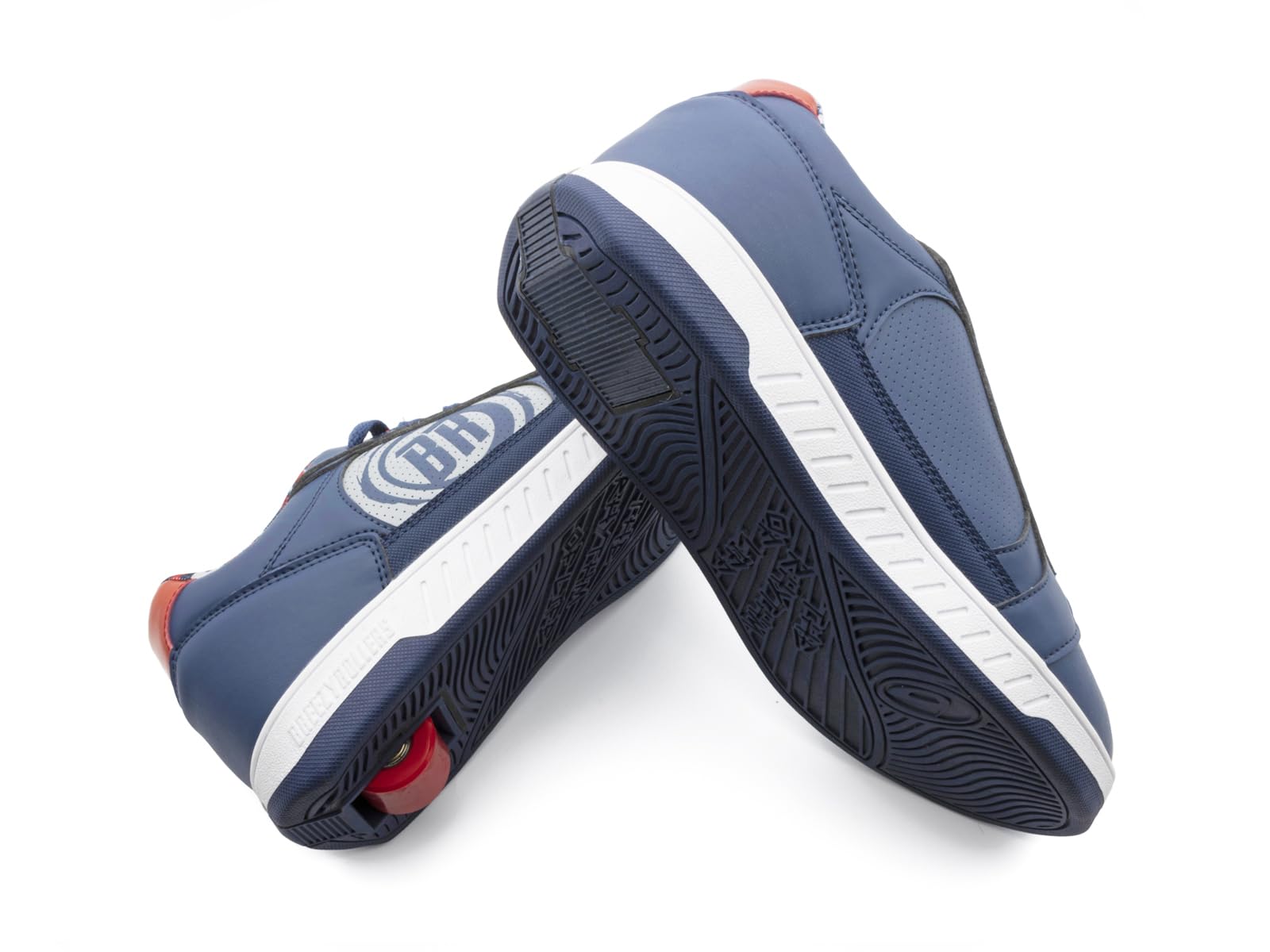 BREEZY ROLLERS Zapatos con ruedas para niños I Zapatos con ruedas para niños I De zapatos de calle para niños a patines en pocos segundos I Sistema de clic patentado I Zapatos con ruedas para niñas y