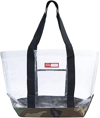 extra large clear tote bag