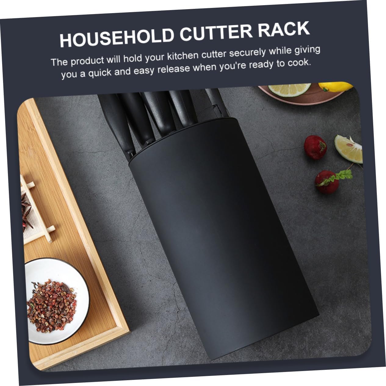 Cabilock Silverware Organizer Knife Storage Rack Kitchen Utensil Holder Cutter Storage Holder Tableware Container