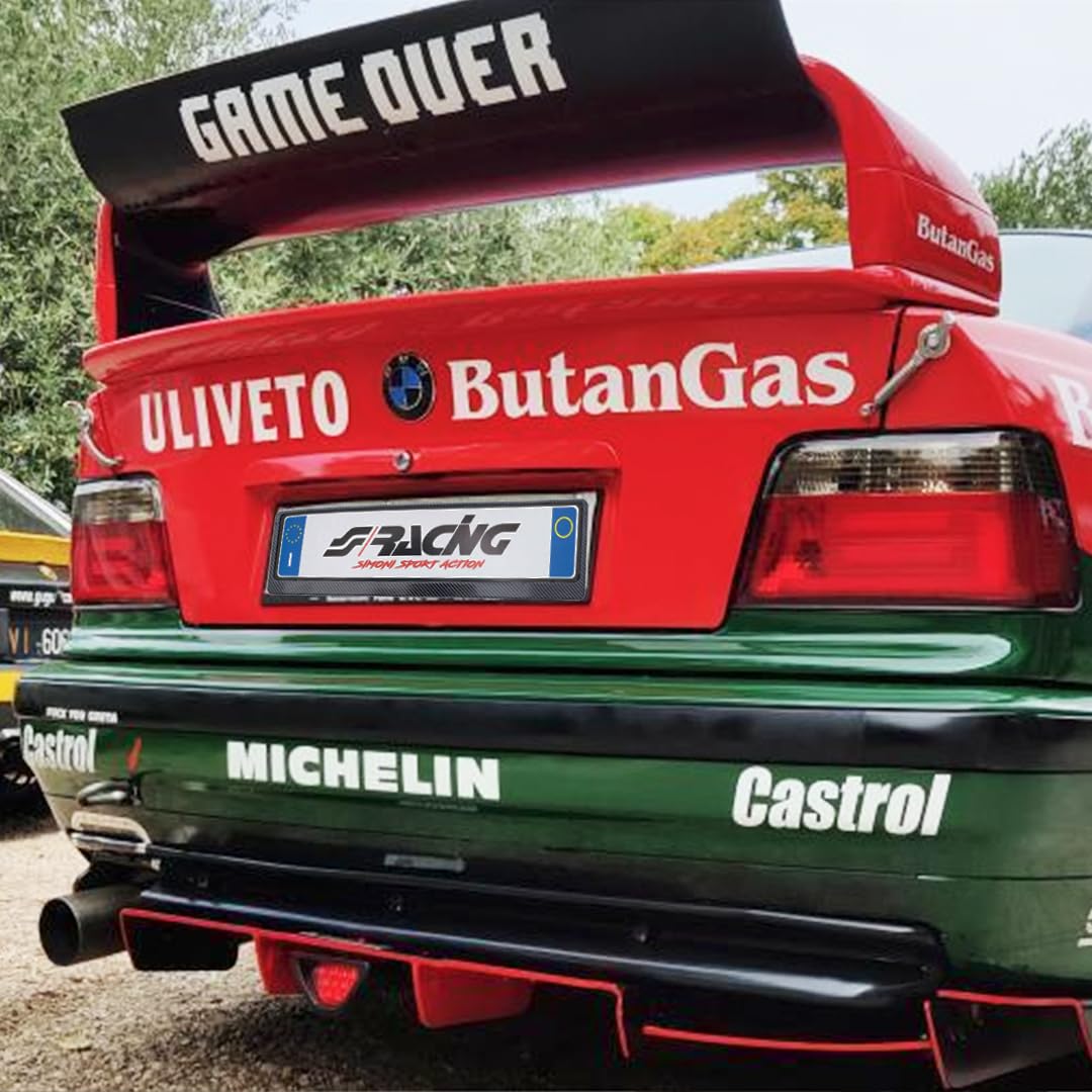 Simoni Racing Uniwersalne tylne światło stop, czerwone światło tylne LED, trzecie światło stop, światło przeciwmgielne