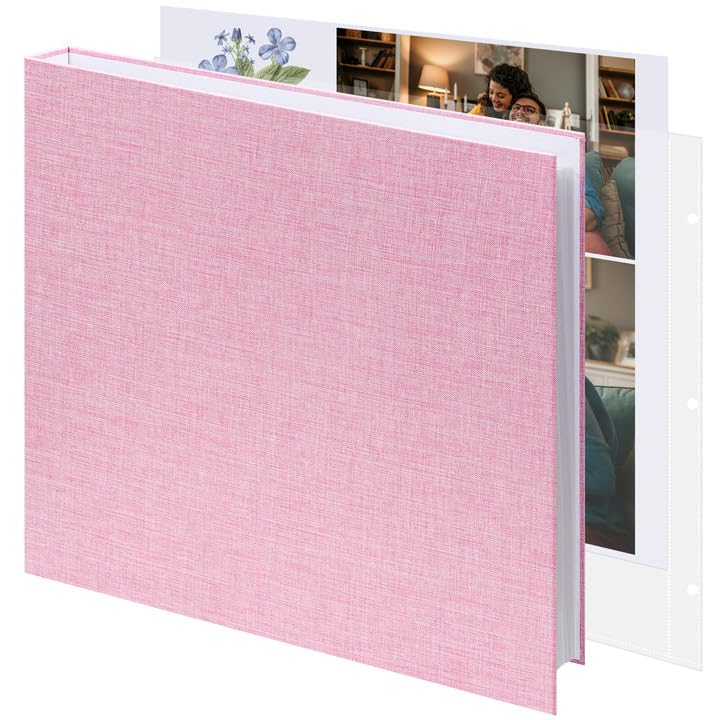 Vienrose Pink Linen Binder