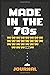 Made In The 70s Journal: Letter A Monogram Space Video Game 100 pages 6x9 Journal/Notebook For Gamers With 8 Bit Art For The Vintage Digital Technology Fan