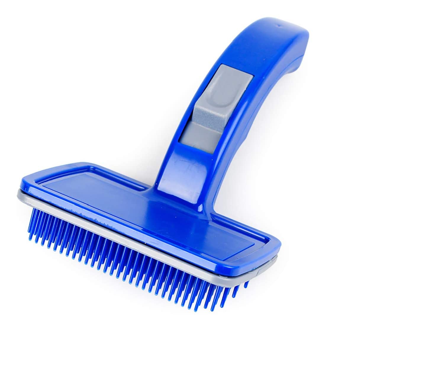 YUPPY PUPPY Sleeker Grooming Brush for Dogs and Cats with Spring-Loaded Self-Cleaning Feature Remove Shedding Hair Tangles and Matting Sleeker Hair Brush for Dog Flexible Coated Bristle Tips Ergonomic Handle (Medium) (B0BZ8KHCJN) Amazon Price History, Amazon Price Tracker
