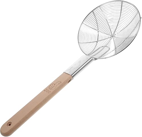 Mikinona Colador de acero inoxidable Colador de malla de alambre Colador Colador de cocina Colador de araña Colador Cesta Colador de té Colador de