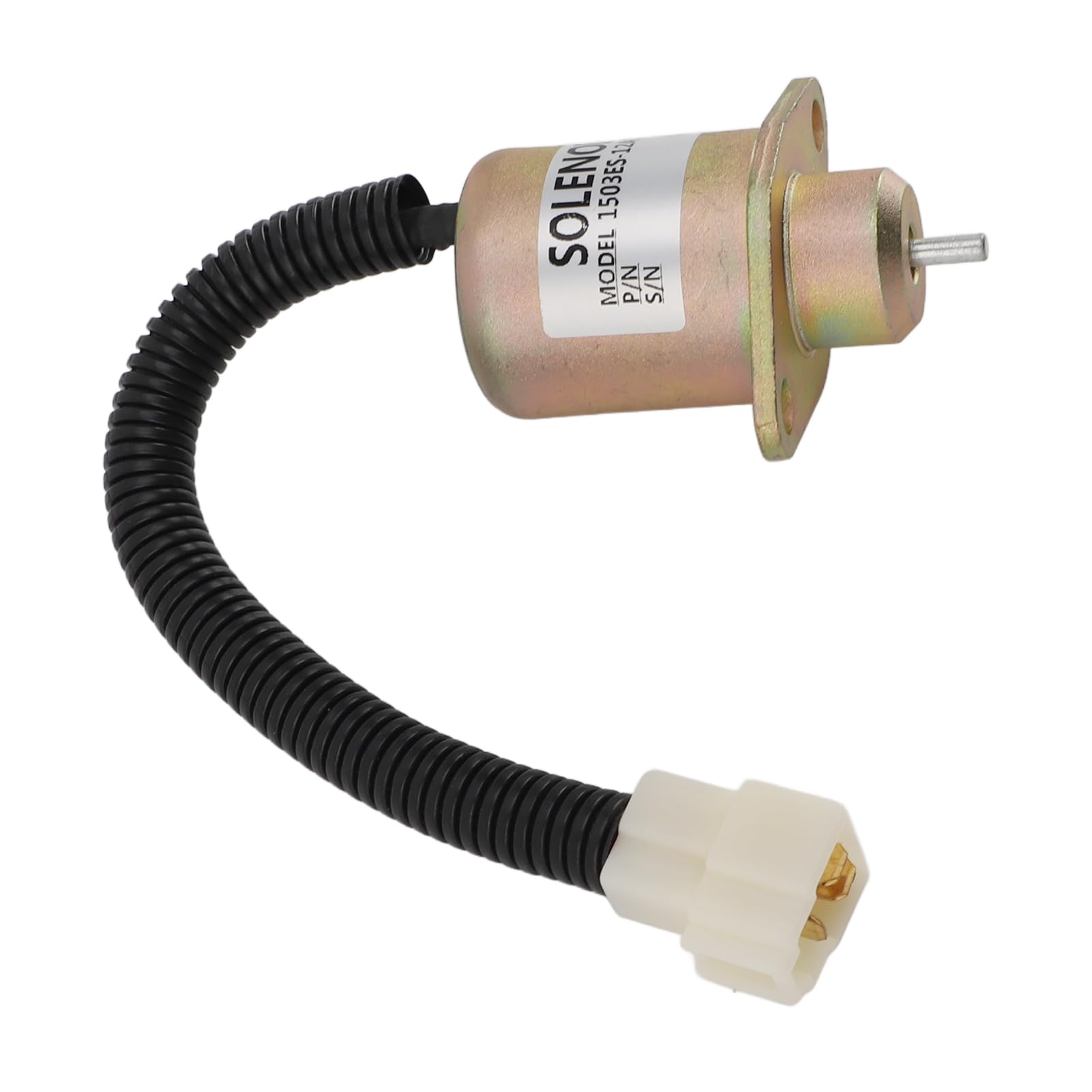 Elettrovalvola di Arresto del Carburante 12V 1503es 12a5uc5s Accurato Generatore Anti-interferenza Solenoide di Arresto del Carburante