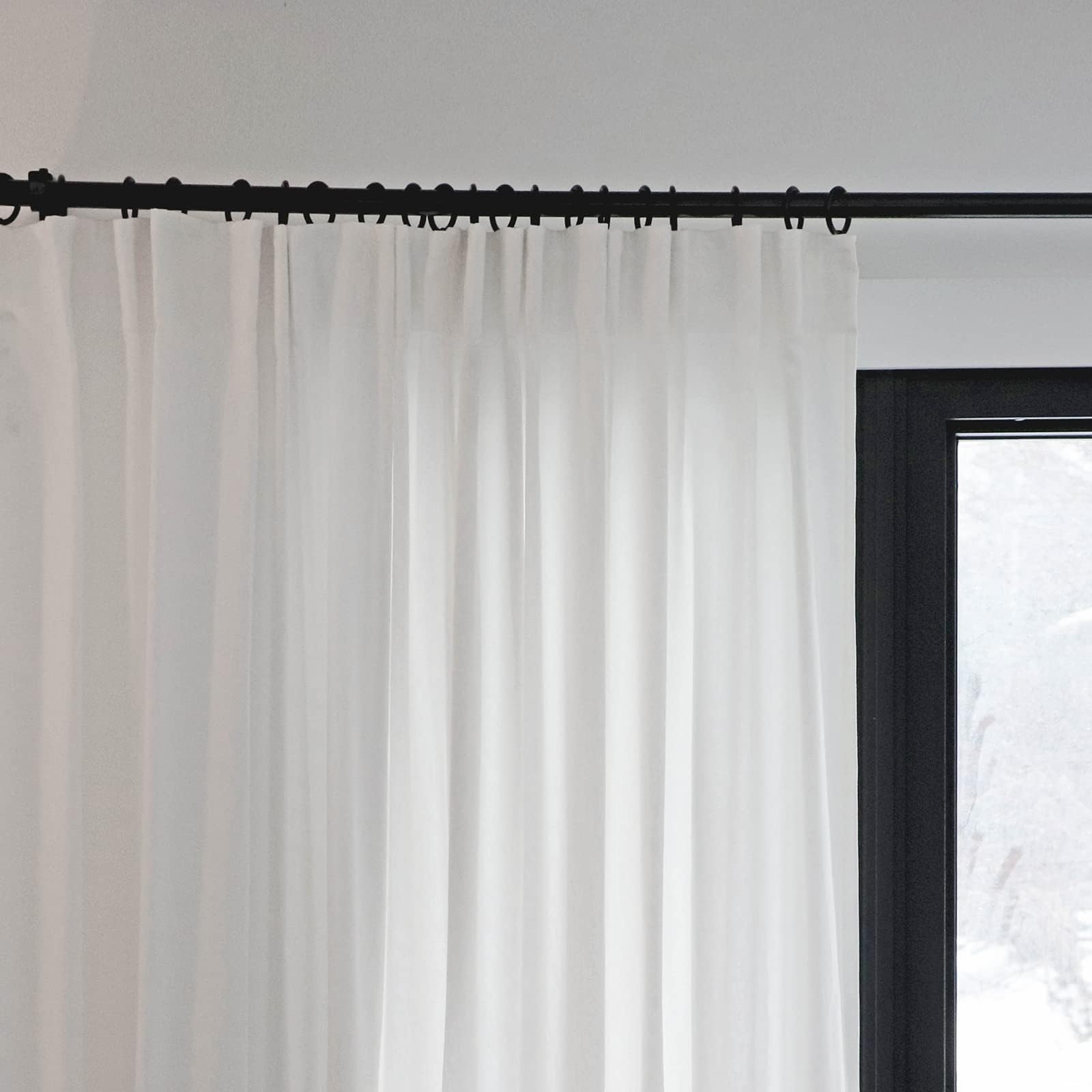 SUpoetry 50 Pièces Anneau De Rideau En Métal, Anneaux à Pince De R