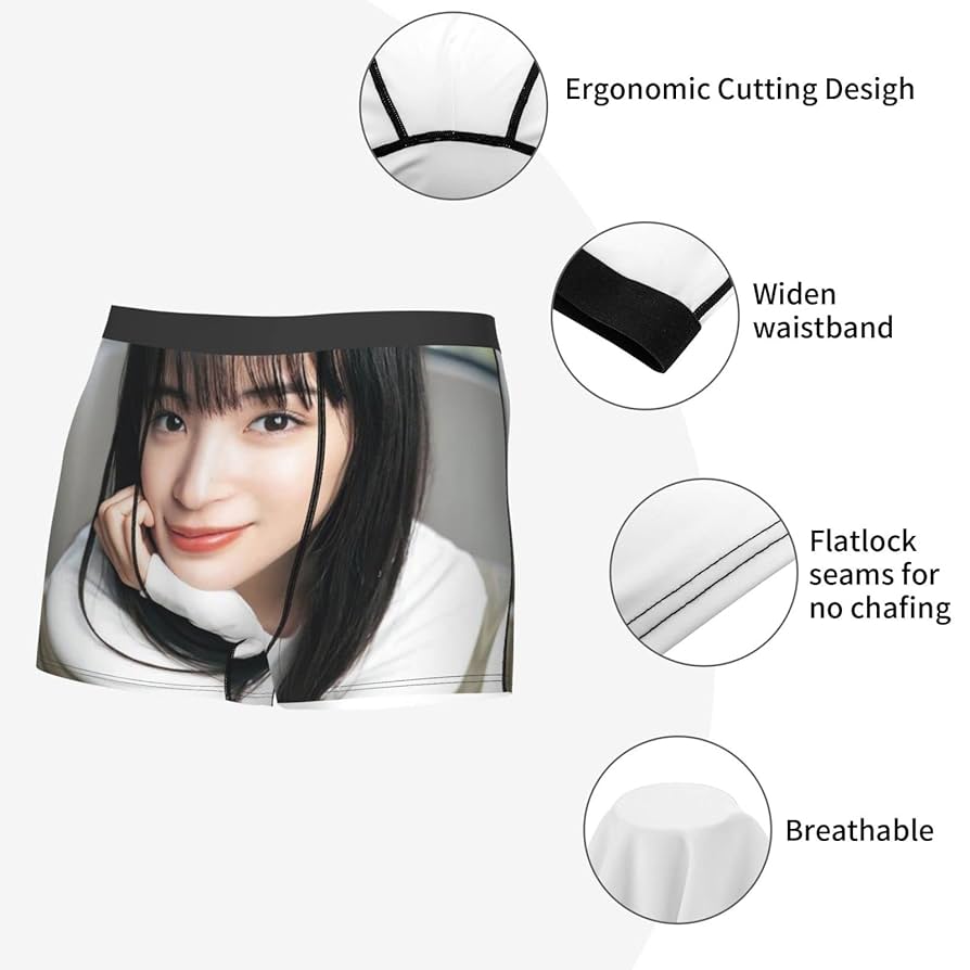 Amazon.co.jp: 広瀬すず (1) ボクサーパンツ メンズ 下着