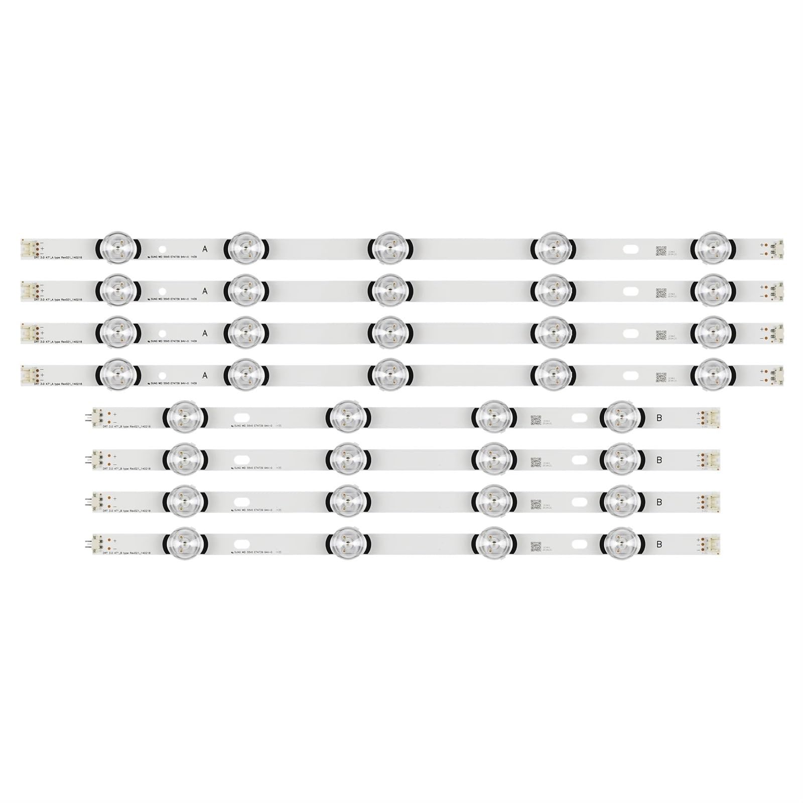 Vmbvbhmdf One Color Led Backlight Strip Fit For Lg 47" Tv 6916L-1961A 6916L-1962A Lc470due-Fga2 47Lb565u 47Lb650 47Lb630 47Lb650t 47Lb630v 47Lb6200(Original 47Lb)