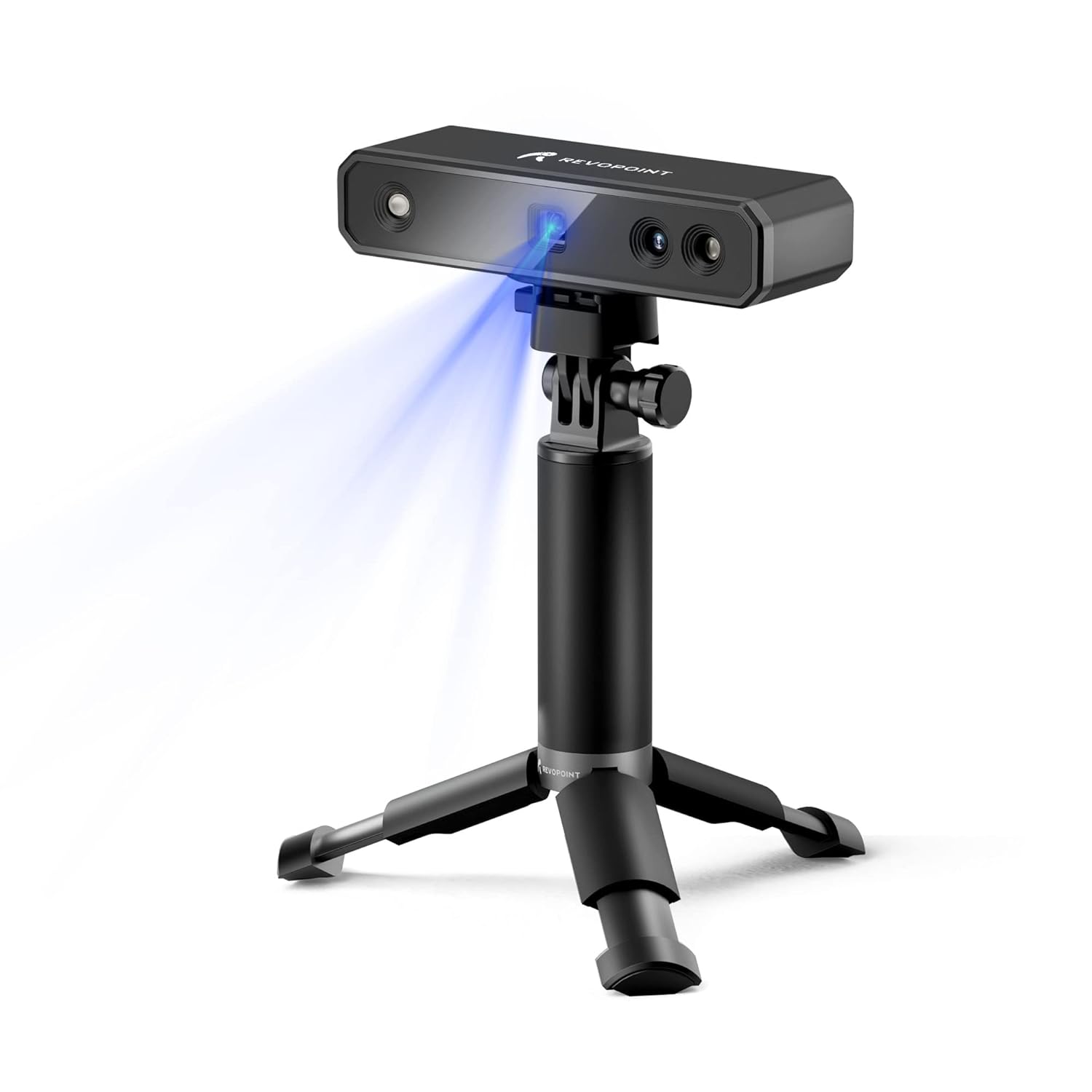 Revopoint Mini 3D Scanner for 3D Printing Handheld, Up to 0.02 mm Precision, Industrial Blue