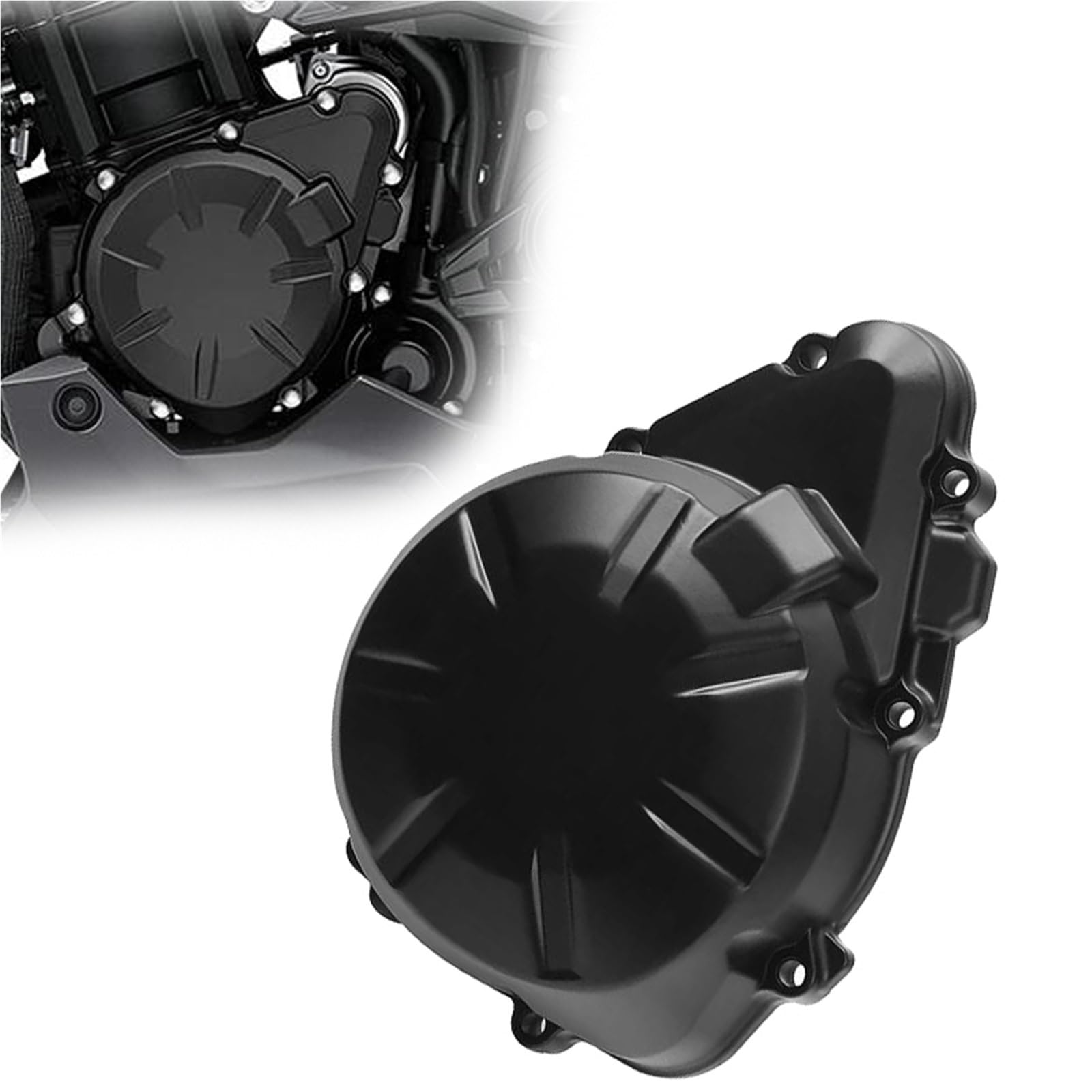 Linker Stator-Motordeckel Kurbelgehäuse Für Kawasaki Z900 Z 900 ABS 2017 2018 2019 2020 2021 2022 2023 2024