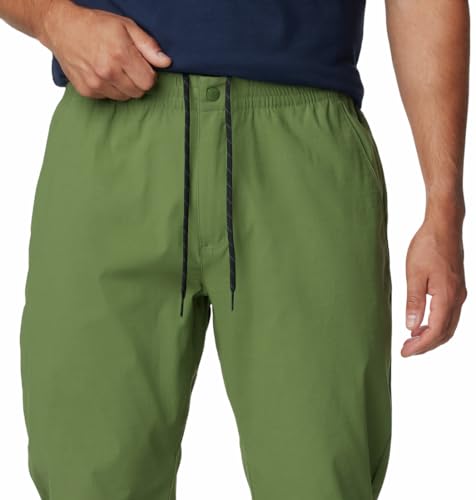 Image of Columbia Men Green Omni Shield Black Mesa Tapered Hiking | Trekking | Camping | Safari Pant, S