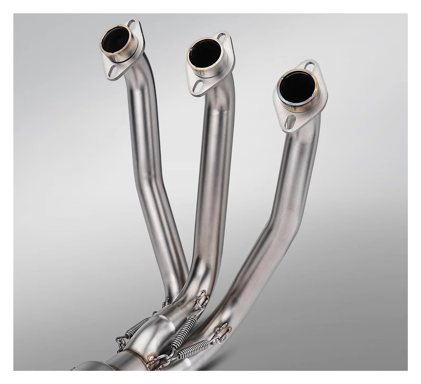 Tubo Escape Motocicleta Para CFMOTO 675SR 675NK 675S Tubo De Escape Acero Inoxidable Conectar 51mm Silenciador Delantero Motocicleta Escape Moto