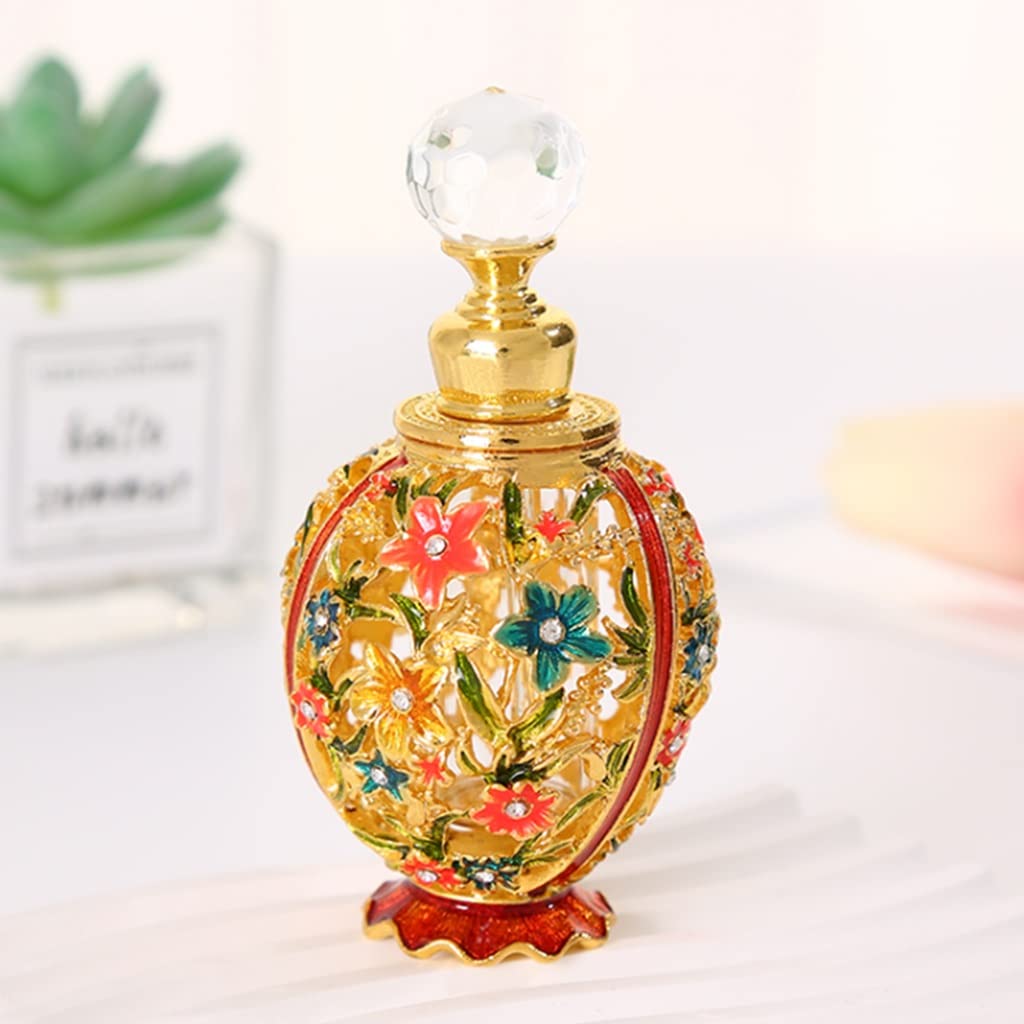 butelkę z perfumami, butelkę z mgłą 10ml Vintage butelki na perfumy Puste, dekoracyjne kryształy lub komoda z możliwością wielokrotnego napełniania