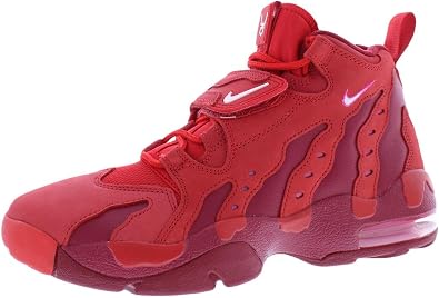 Air Diamond Turf Max 96 Mens Lifestyle Shoes (University Red/White/Red Crush) (IF1617-600, Red/White) Size 10.5