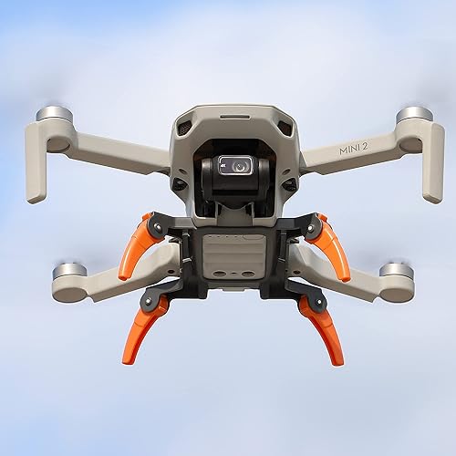 Miniatura 7 de Patas de extensión de tren de aterrizaje de araña, soportes plegables para tren de aterrizaje para DJI Mini 2SE Mavic Mini, accesorios ligeros para