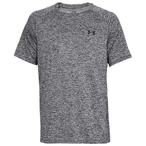 Under Armour Men's Tech 2.0 Short-Sleeve T-Shirt , Gray (002)/Black, Large - Image 3