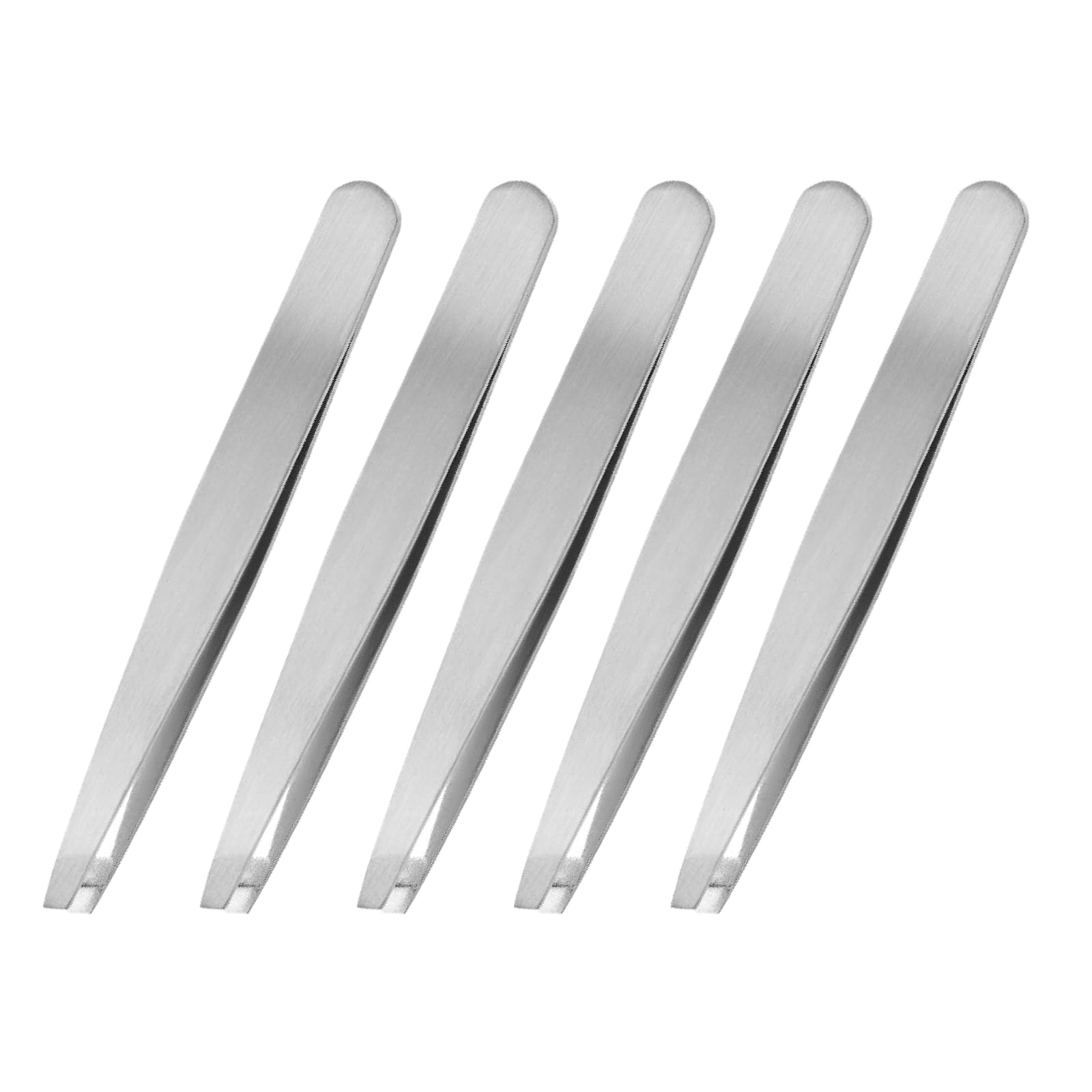 Amazon.co.jp: 毛抜き 先斜 5本セット 長さ9.5cm ピンセット