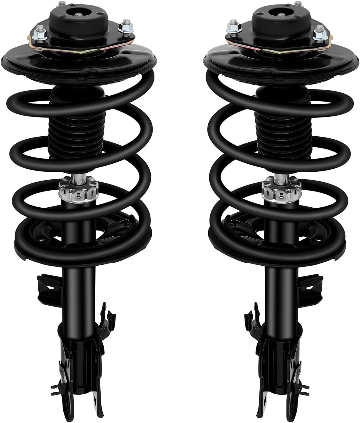 scitoo front complete struts assembly coil springs shock struts fit for 2000-2005 for hyundai sonata,2001-2006 for kia magentis,2001-2006 for kia optima with 171417 (set of 2)