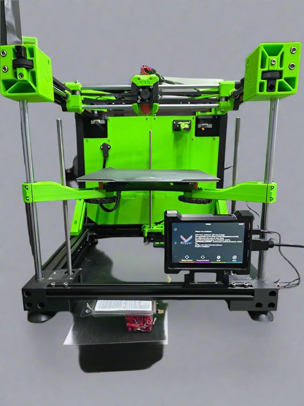 Atomic Filament ABS 3D Printer Filament, 1.75mm +/-0.02mm Dimensional Accuracy 99% Probability – 1KG (2.2lbs) – AMS Compatible – Fits Most FDM Printers (Neon Green UV Reactive Opaque, 1KG)