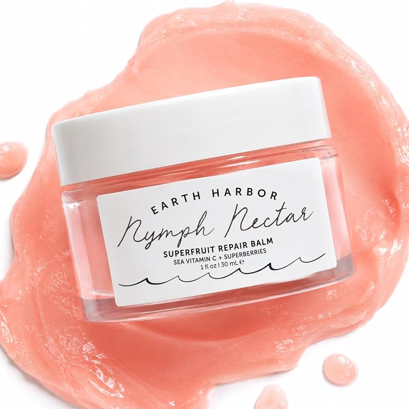 Earth Harbor Nymph Nectar Máscara Facial Noturna, Bálsamo Facial, 28 g