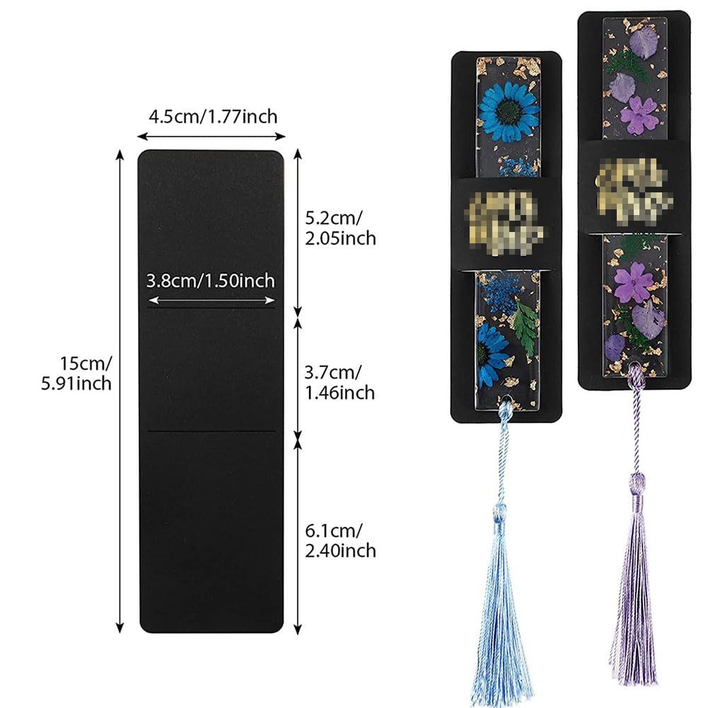 50Pcs Bookmark Sleeves Kraft Bookmark Holder For Business Packaging - View #7