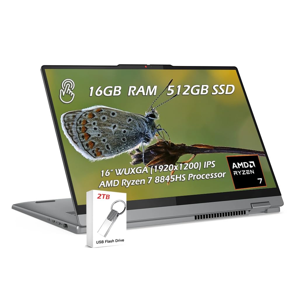 Amazon.com: Lenovo IdeaPad 5 2-in-1 Laptop, 16