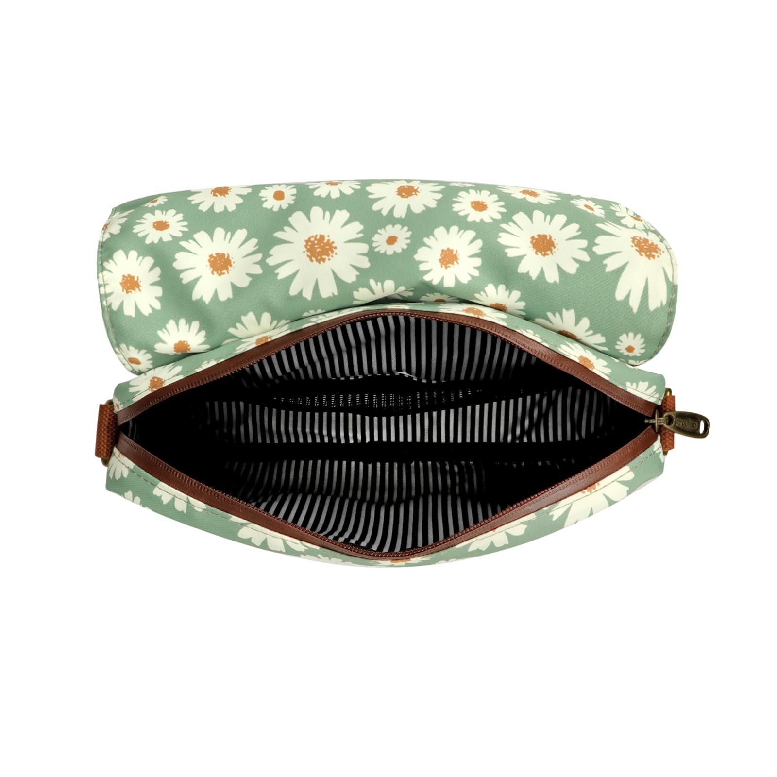 Tourbon Sacoche de vélo en Toile imperméable Motif Fleurs