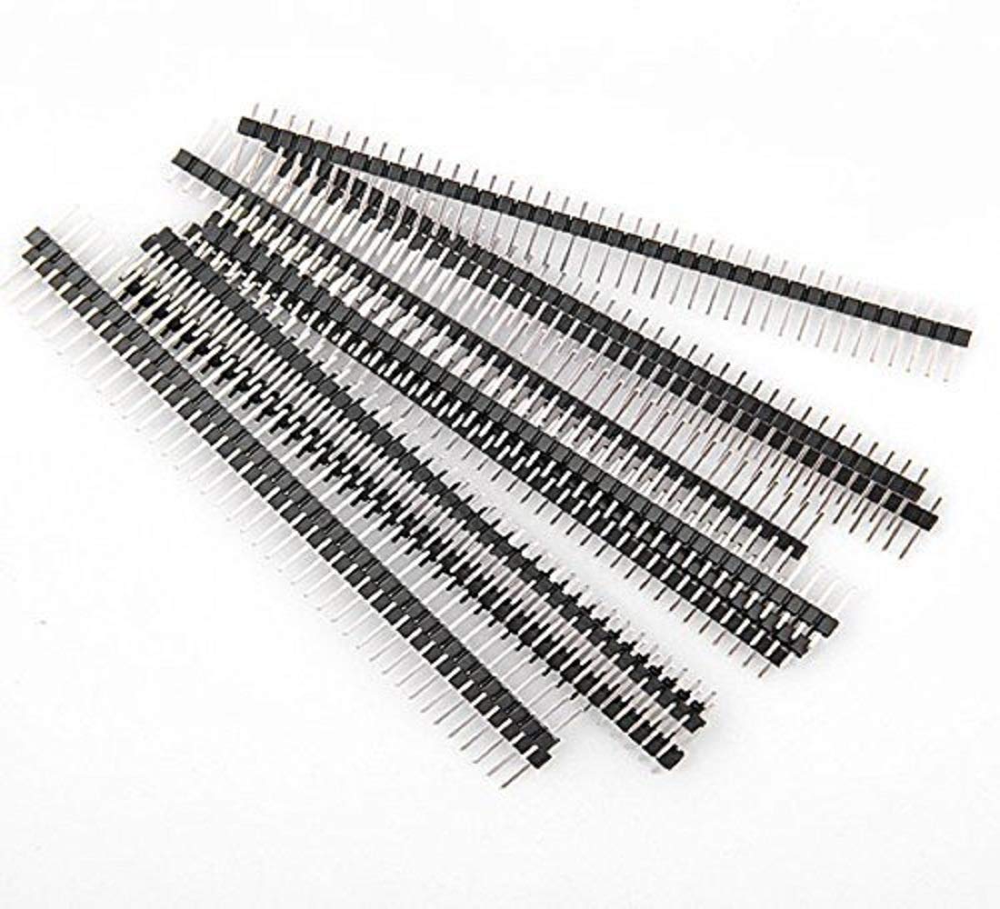 Burg strip 1x40 Pins Male single 2.54mm Connector -10 Pcs By Sonar-image-14