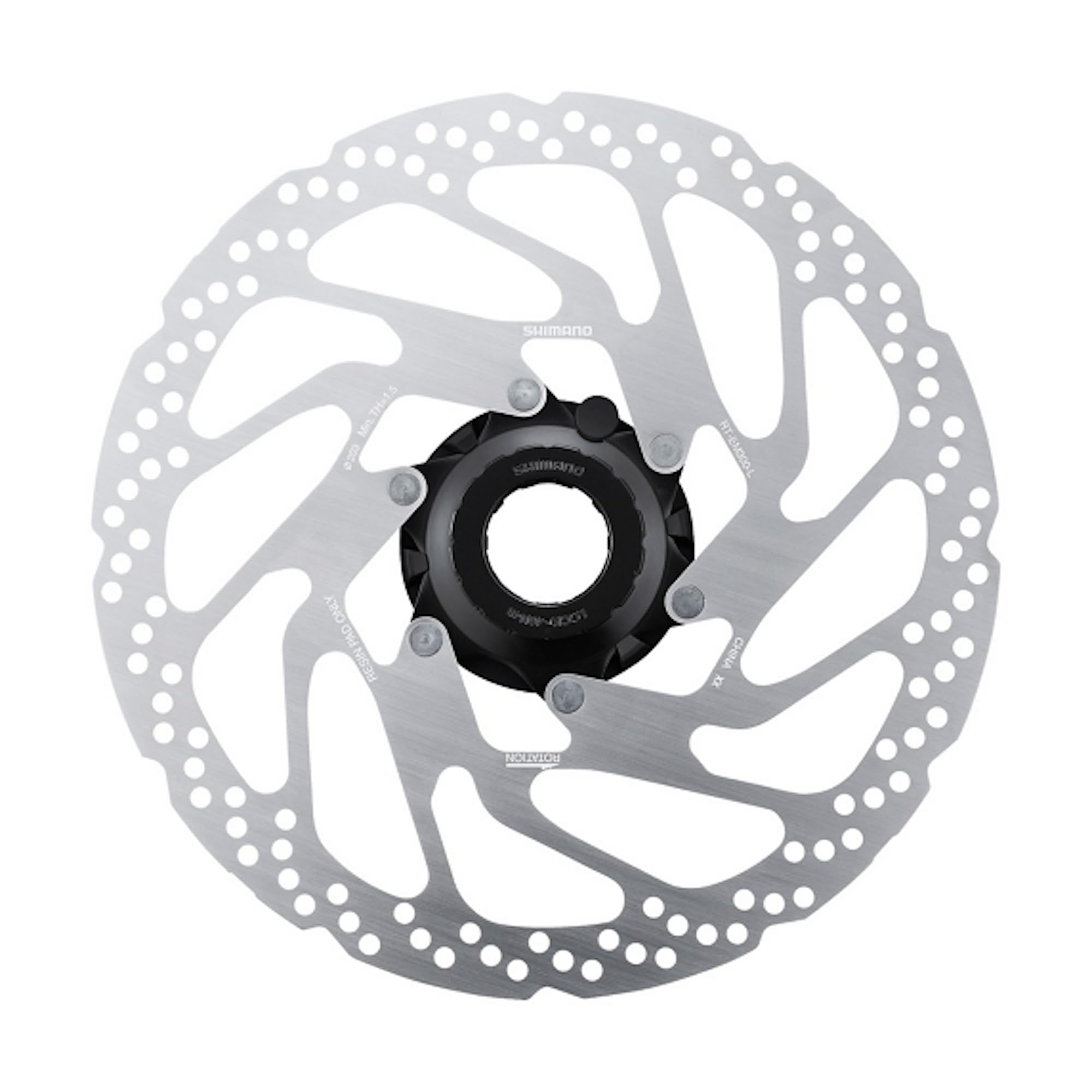 Shimano RT-EM300 Brake disc Silver 203 mm