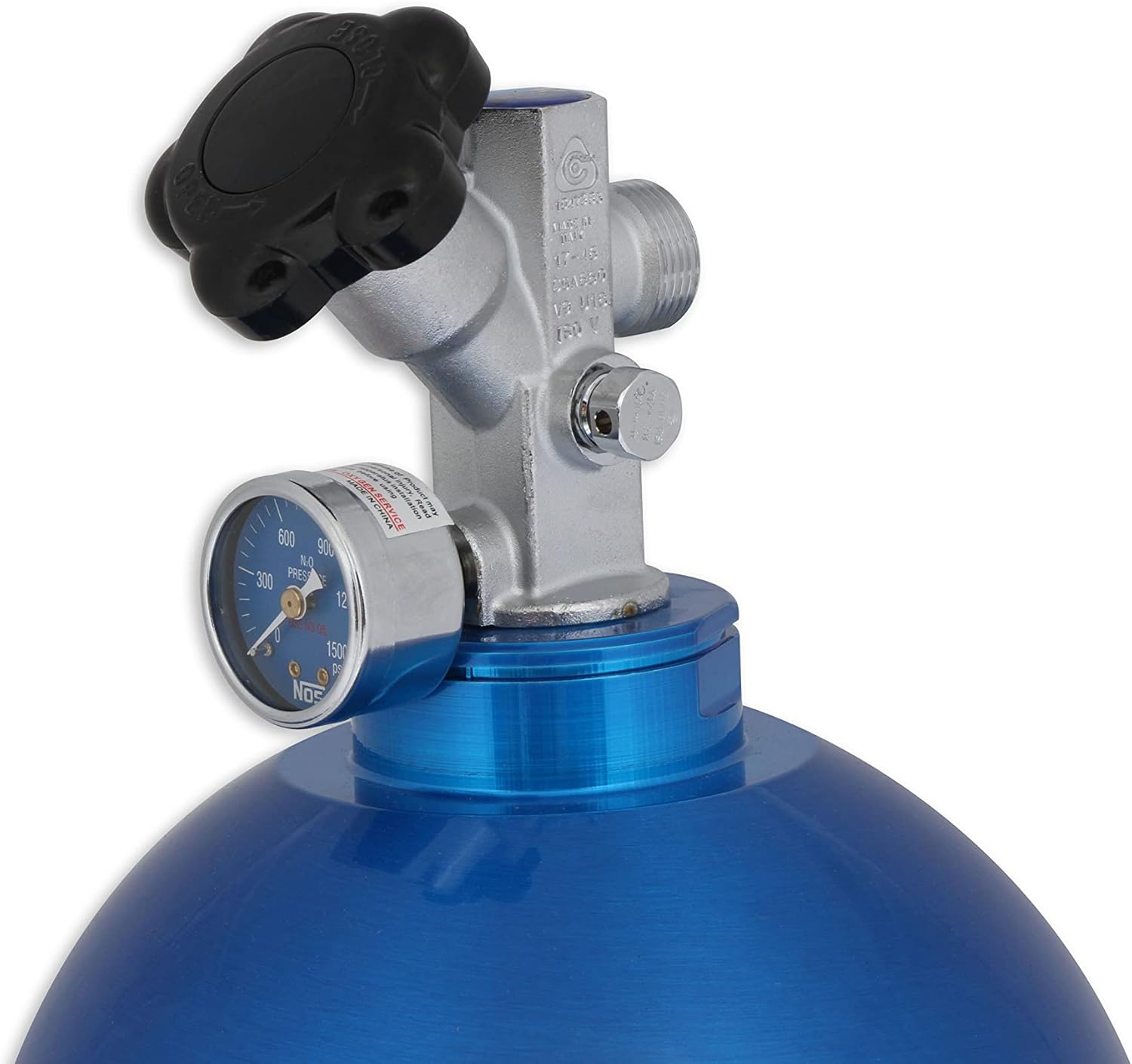 NOS 14760 20 lb. Electric Blue Nitrous Bottle