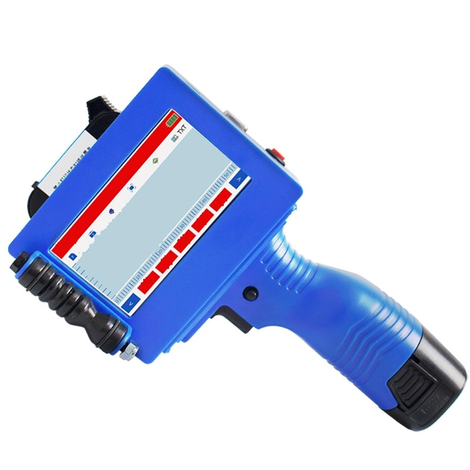 2-12.7mm Portable Handheld Inkjet Printer Date Of Production Coding Machine The Weld Is Strong