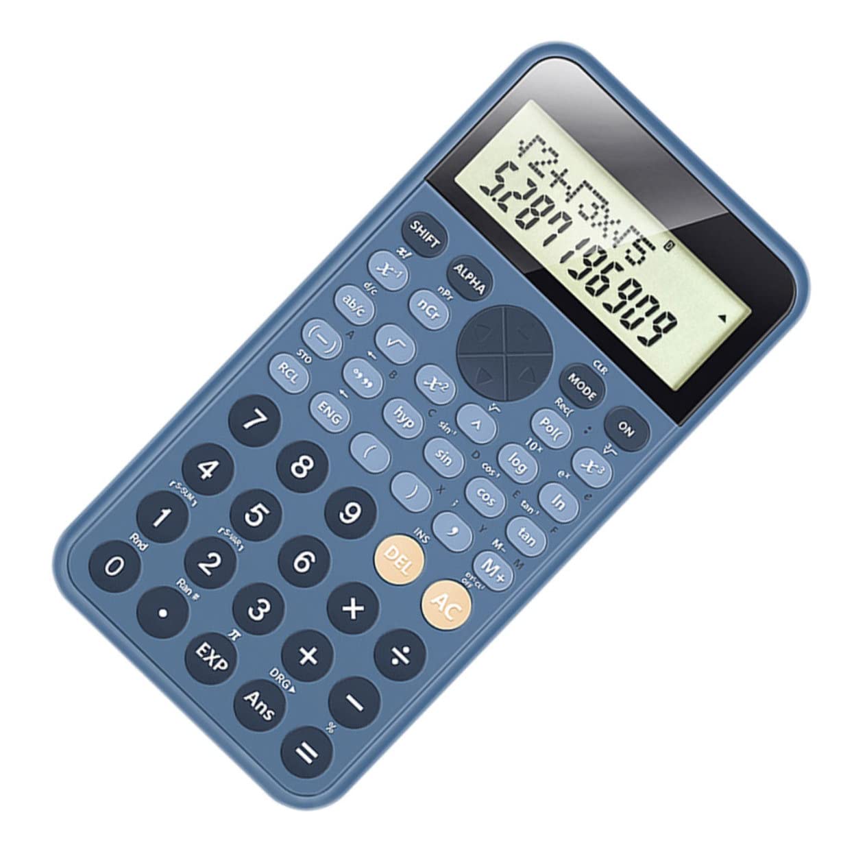 Lurrose Lot De 2 Calculatrices Électroniques Portables Et Pratiques pour Étudiants Grand Écran pour La Rentrée Scolaire Et La Comptabilité De Bureau
