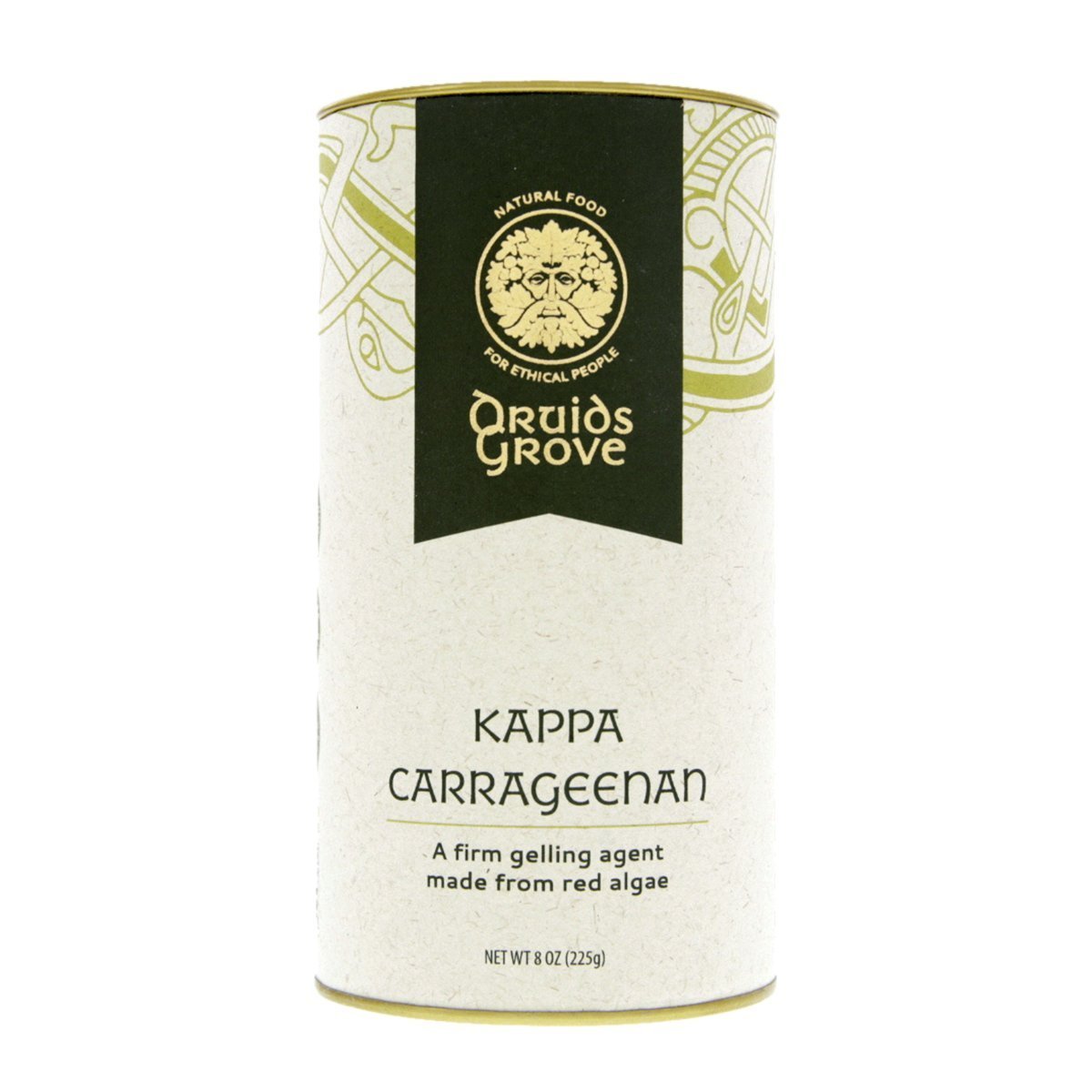 Druids Grove Refined Kappa Carrageenan ☮ Vegan ⊘ Non-GMO ❤ Gluten-Free ✡ OU Kosher Certified - 8 oz.