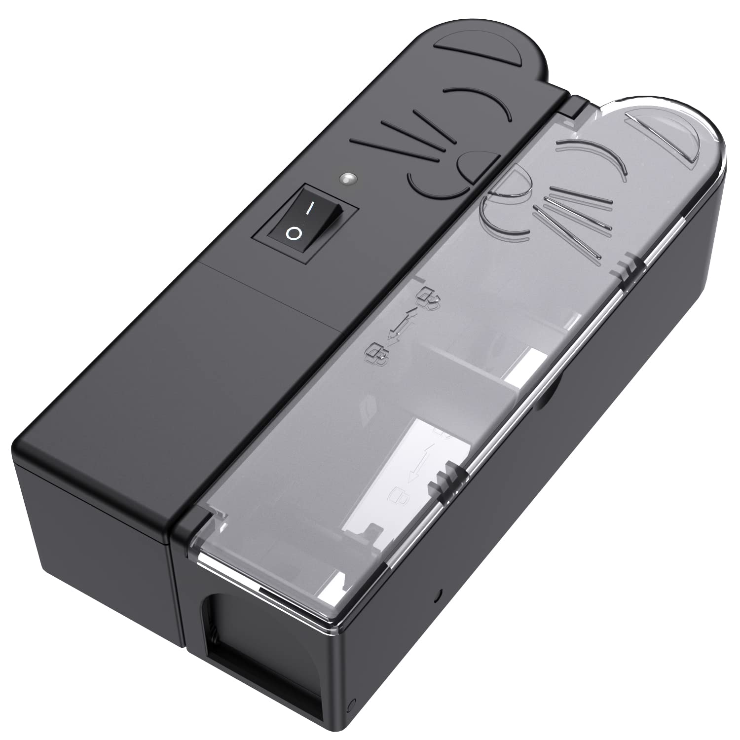 MarkField Upgraded Electronic Mouse Trap Kills Instantly, Rechargeable Lithium Battery, Cyclic Discharge 7000V Indoor/Outdoor Electric Mice Killer, Fully Transparent Cover, Reusable/Detachable