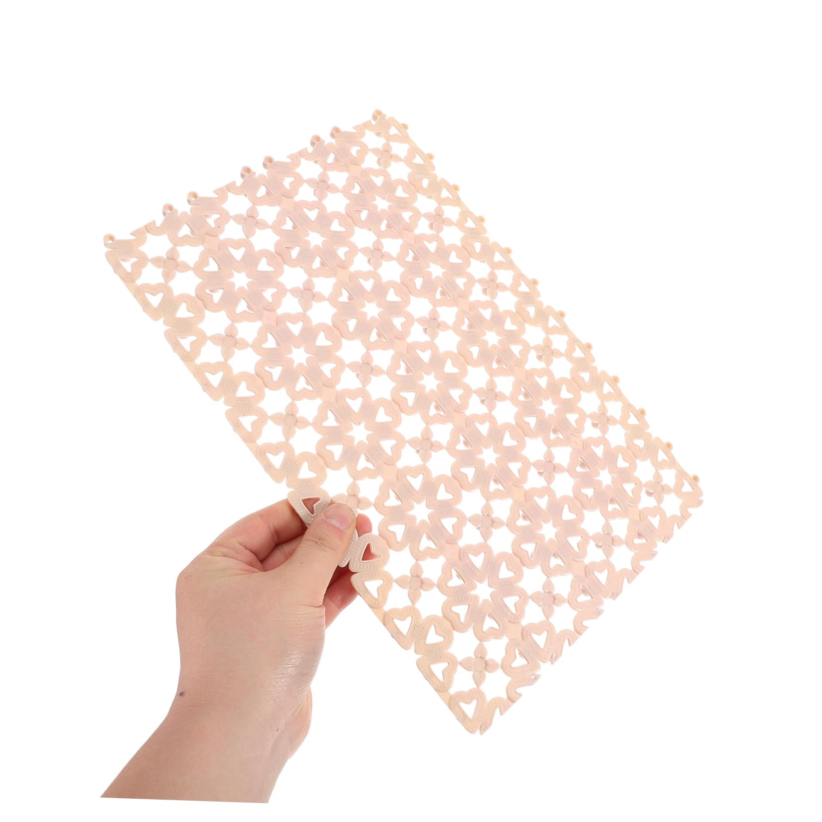 Kisangel Kaninchenkäfig Bodenmatte aus PVC Tiertablett mit Kottrennung 10 Stück für Kaninchen und Hundekäfige Leicht zu Verlegen