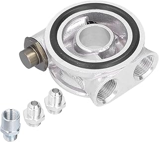 Filtr Chłodnicy, Adapter Termostatu Chłodnicy Filtr Chłodnicy Zestaw Adaptera Termostatu z Płytą Warstwową Zestaw Chłodnicy 3/4" 16-unf An10 M18x1,5mm Mocowanie General Motors