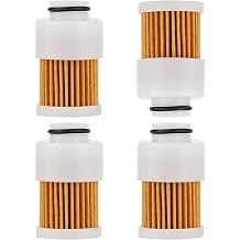 4 Pack 881540 Fuel Filter Compatible with Mercury Outboard Fuel Filter Yamaha 50HP 60HP 75HP 90HP 115HP 4 Stroke Outboard Sierra 18-7979 Fuel Filter 68V-24563-00-00