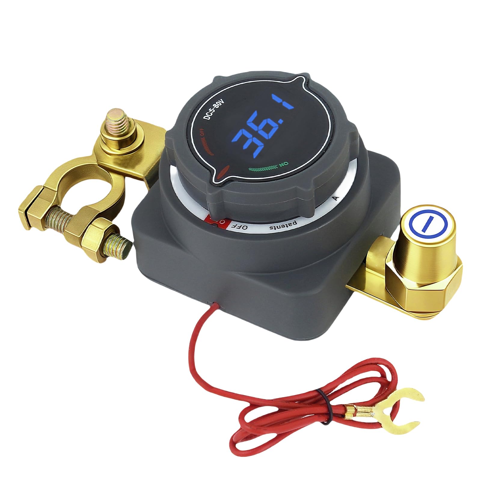 Interruttore 300A Marine SEAFLO Interruttore Scollegamento Batteria - Cutoff Switch 300A Per Veicoli E Imbarcazioni - 6-36V DC Interruttore Sicurezza Veicoli