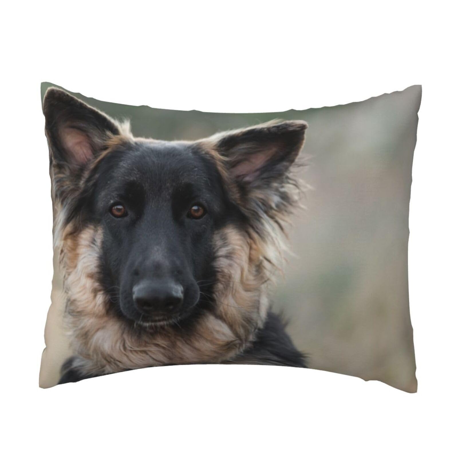 WSHFFILO Animal german shepherd printed Pillow Case 20x26in Decorative pillowcase Throw Pillow Cover